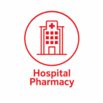 Hospital pharmacy logo